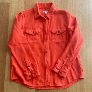 Outerknown Orange Casual Button Down Shirt
